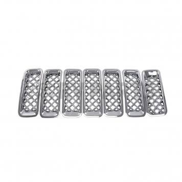 Coast To Coast Grille Insert - Chrome Plated ABS Plastic - GI419