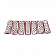 Coast To Coast Grille Insert - Chrome Plated ABS Plastic - GI419