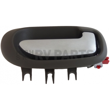 Help! By Dorman Interior Door Handle - Plastic Taupe Housing With Silver Lever Single - 93286