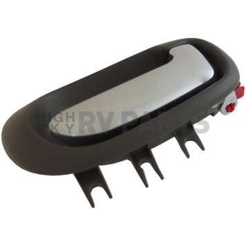 Help! By Dorman Interior Door Handle - Plastic Taupe Housing With Silver Lever Single - 93286-2