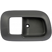 Help! By Dorman Interior Door Handle Bezel - Gray Plastic - 80503