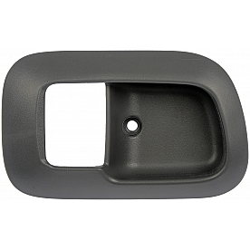 Help! By Dorman Interior Door Handle Bezel - Gray Plastic - 80503