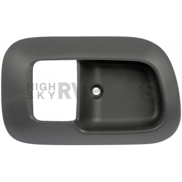 Help! By Dorman Interior Door Handle Bezel - Gray Plastic - 80503