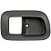 Help! By Dorman Interior Door Handle Bezel - Gray Plastic - 80503