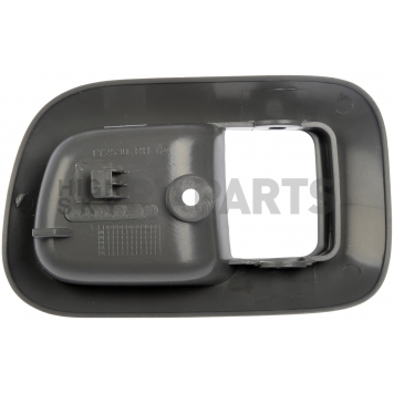 Help! By Dorman Interior Door Handle Bezel - Gray Plastic - 80503-1