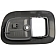 Help! By Dorman Interior Door Handle Bezel - Gray Plastic - 80503