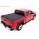 Lund International Tonneau Cover Soft Folding Black Matte Canvas/ Twill Weaved Fabric - 958164