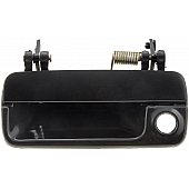 Help! By Dorman Exterior Door Handle - Plastic Black Single - 77732