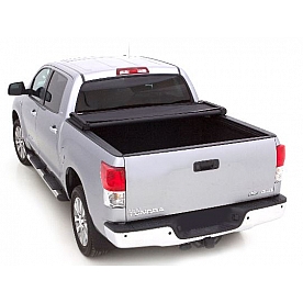 Lund International Tonneau Cover Soft Folding Black Matte Textured Vinyl - 950164