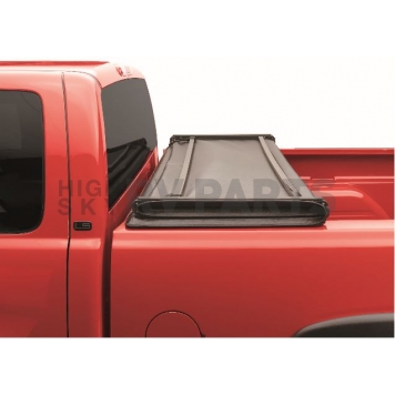 Lund International Tonneau Cover Soft Folding Black Matte Textured Vinyl - 950164-2