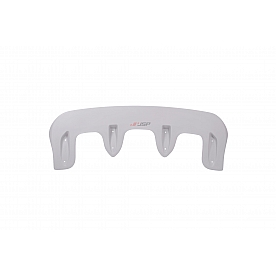 JSP Automotive Roof Visor - Gelcoat Fiberglass Gray - 12354