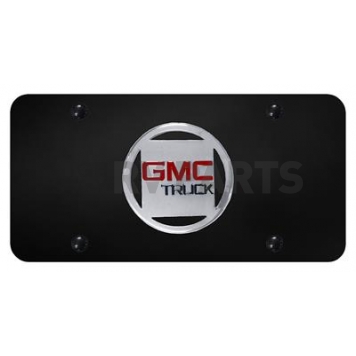 Automotive Gold License Plate - GMC Old Logo Stainless Steel - GMCCB