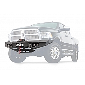Warn Bumper Ascent 1-Piece Design Steel Black - 100923