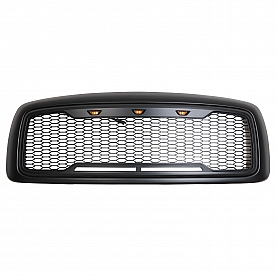 Paramount Automotive Grille - Matte Black ABS Plastic - 410197MB