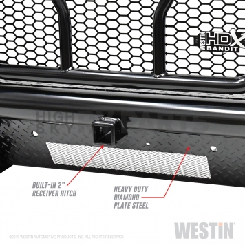 Westin Bumper HDX Bandit 1-Piece Design Steel Black - 58-31175-6
