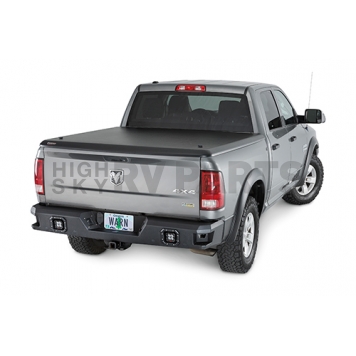 Warn Bumper Ascent 1-Piece Design Steel Black - 96445