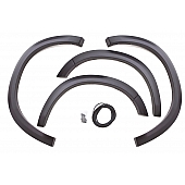 Lund Fender Flare - Black Tri-Flex ABS Smooth Thermoplastic Matte Set Of 4 - SX205S