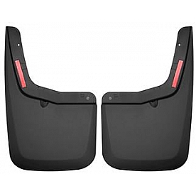 Husky Liner Mud Flap - Black Textured Thermoplastic Olefin Set Of 2 - 59451