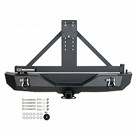 Paramount Automotive Bumper SurGrip 1-Piece Design Black - 510725