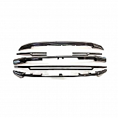 Coast To Coast Grille Insert - Gloss Black ABS Plastic - GI482BLK