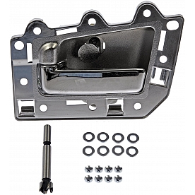 Help! By Dorman Interior Door Handle - Lever Plastic Silver Single - 91047