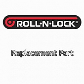 Roll-N-Lock Tonneau Cover Rail Black Aluminum Single - 111221