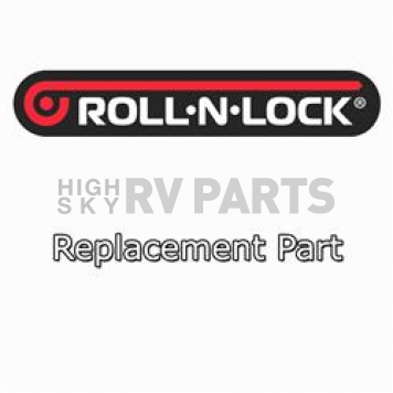 Roll-N-Lock Tonneau Cover Rail Black Aluminum Single - 111221