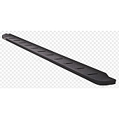 Go Rhino Running Board Black Textured Steel Stationary - 63410687T