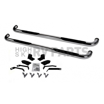 Go Rhino Nerf Bar 3 Inch Stainless Steel Round - 4109PS-1