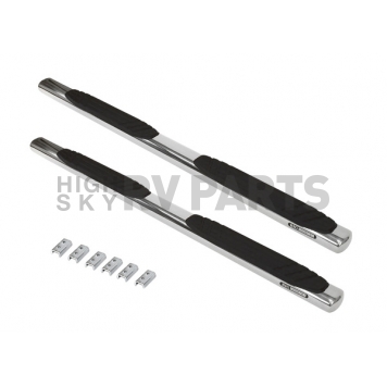 Go Rhino Nerf Bar 4 Inch Stainless Steel Oval - 684409987PS-1