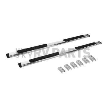 Go Rhino Nerf Bar 5 Inch Stainless Steel Oval - 685409987PS-1