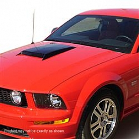 Astra/Hammond Hood Scoop - Performance Painted ABS Plastic Black - 20568