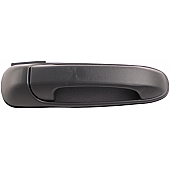 Help! By Dorman Exterior Door Handle - Plastic Black Single - 93513