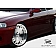 Extreme Dimensions Side Skirt - Primered Fiberglass Reinforced Plastic Black Set of 2 - 106586