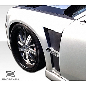Extreme Dimensions Fender - Fiberglass Black Primered Set Of 2 - 103871