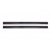 Putco Door Sill Protector - Stainless Steel Black Set Of 2 - 95181