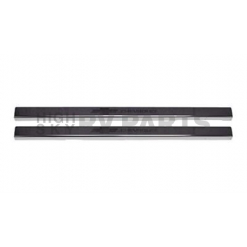 Putco Door Sill Protector - Stainless Steel Black Set Of 2 - 95181