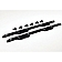 N-Fab Nerf Bar 4 Inch Steel Angular - EXD20CC-TX