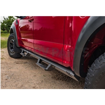 N-Fab Nerf Bar 4 Inch Steel Angular - EXD20CC-TX-1