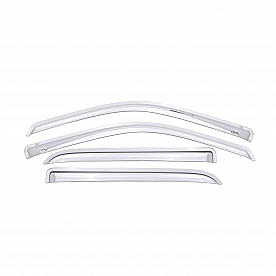 Auto Ventshade (AVS) Rainguard - Chrome Plated Acrylic Set Of 4 - 684109