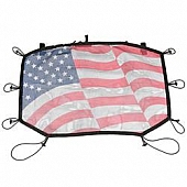 Rugged Ridge Bikini Top Fabric American Flag Design - 1357914