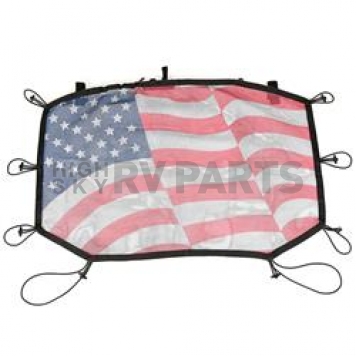 Rugged Ridge Bikini Top Fabric American Flag Design - 1357914