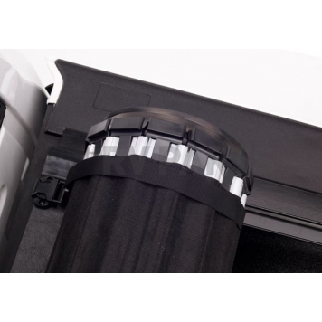 BAK Industries Tonneau Cover Hard Roll-Up Black Gloss Aluminum/ Vinyl - 39213-4