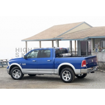 BAK Industries Tonneau Cover Hard Roll-Up Black Gloss Aluminum/ Vinyl - 39213-5