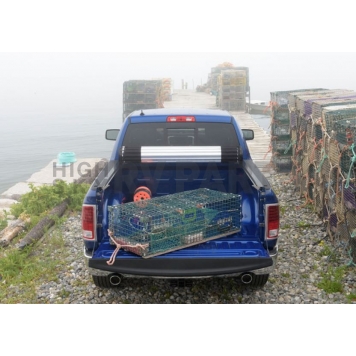 BAK Industries Tonneau Cover Hard Roll-Up Black Gloss Aluminum/ Vinyl - 39213-6