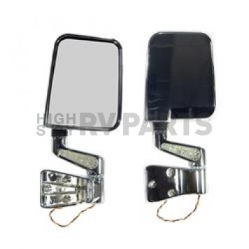 Rugged Ridge Exterior Mirror Manual Rectangular Set Of 2 - 1101601