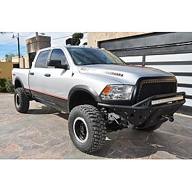 Addictive Bumper Stealth Powder Coated Black Steel - F513401150103