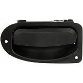 Help! By Dorman Exterior Door Handle - Plastic Black Single - 80419