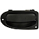 Help! By Dorman Exterior Door Handle - Plastic Black Single - 80419