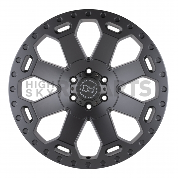 Black Rhino Wheel Warlord - 17 x 9 Gun Metal - 1790WAR128165G22-1